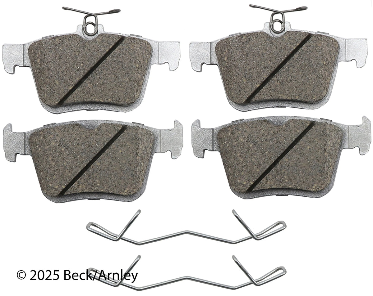 Beck/Arnley 085-7023 2022-2026 Volkswagen Taos Disc Brake Pad Set