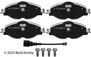 Beck/Arnley 085-7028 2022-2026 Volkswagen Taos Disc Brake Pad Set