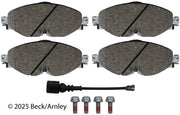 Beck/Arnley 085-7028 2022-2026 Volkswagen Taos Disc Brake Pad Set