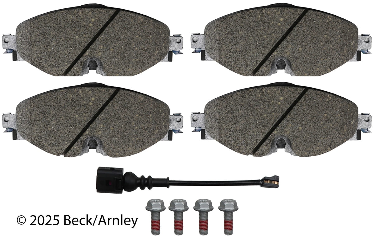 Beck/Arnley 085-7028 2022-2026 Volkswagen Taos Disc Brake Pad Set