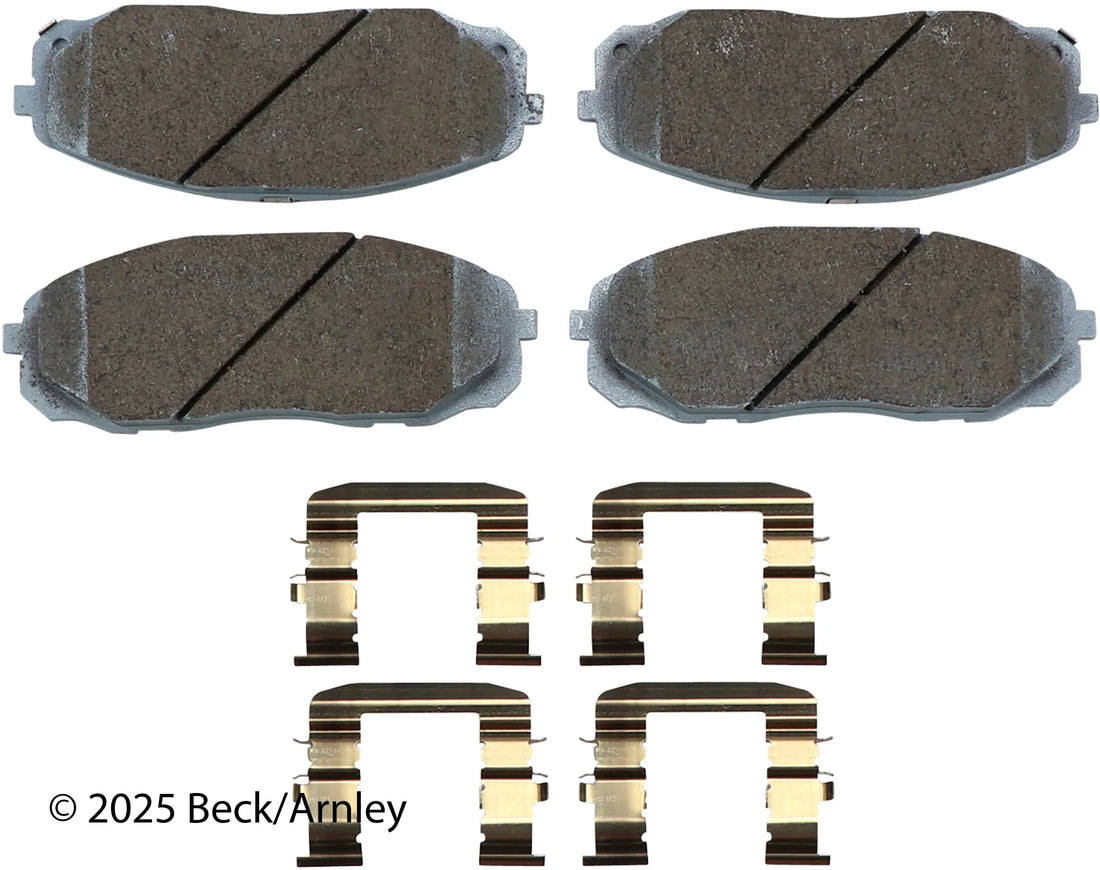 Beck/Arnley 085-7031 2015-2021 Kia Sedona Disc Brake Pad Set