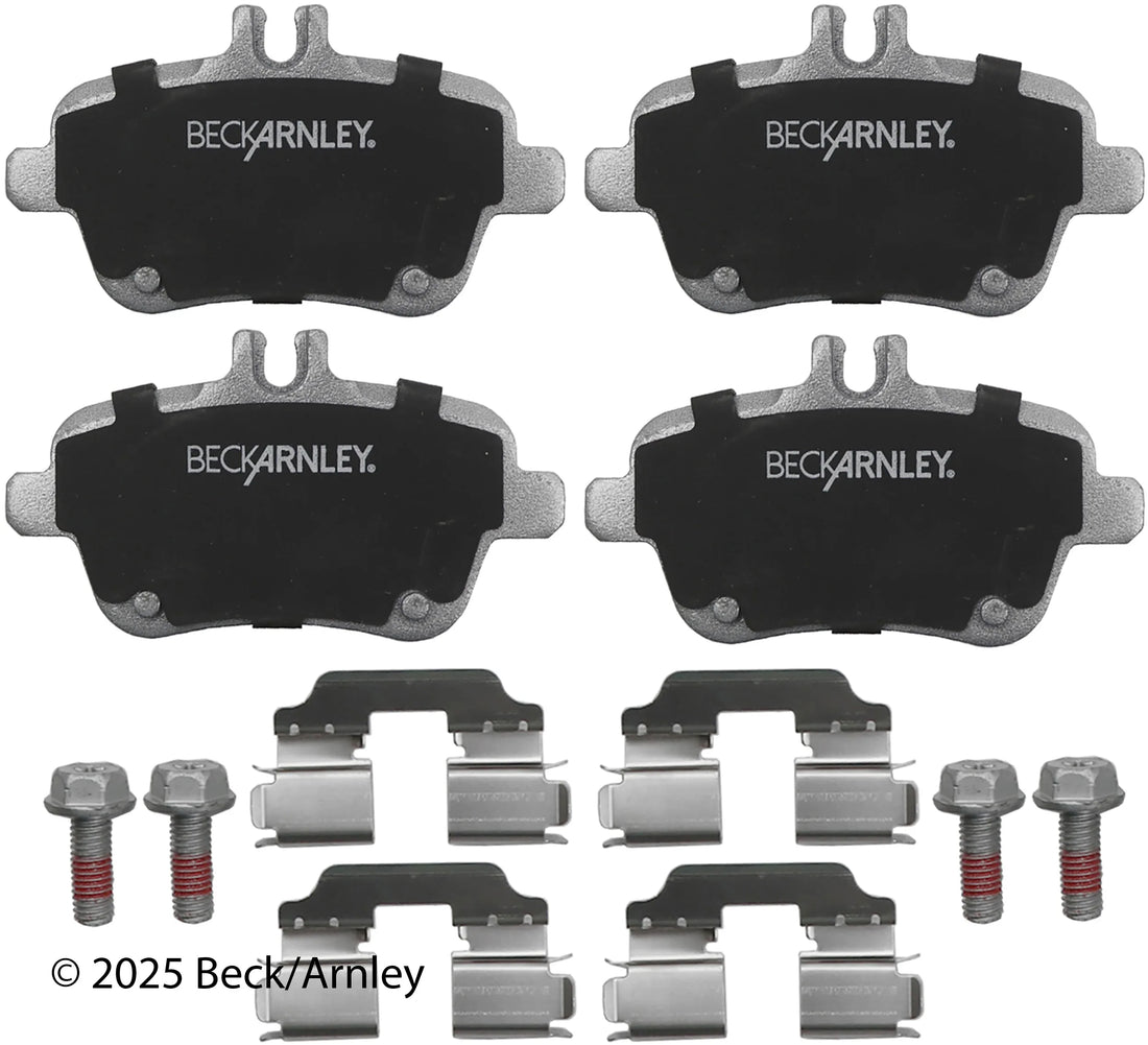 Beck/Arnley 085-7033 2017-2020 Mercedes-Benz SLC300 Disc Brake Pad Set