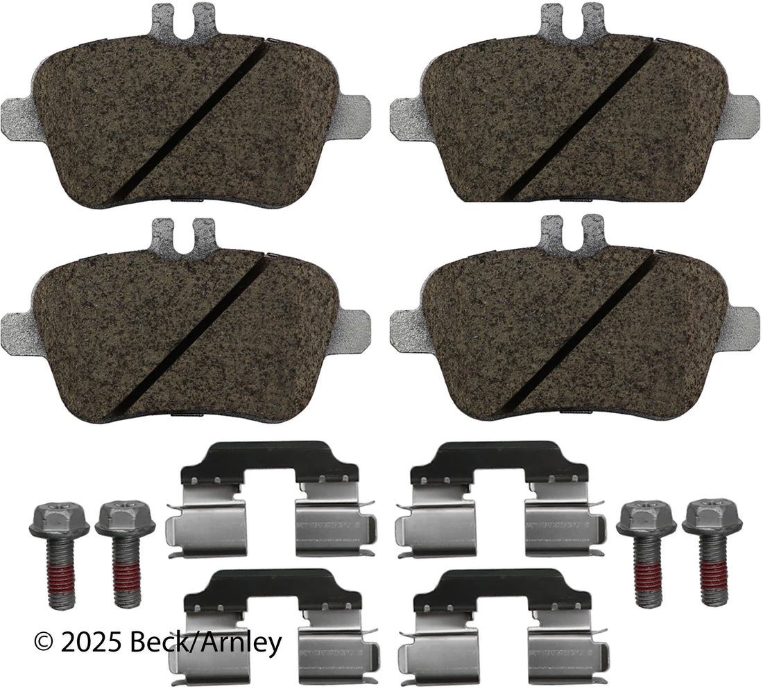 Beck/Arnley 085-7033 2017-2020 Mercedes-Benz SLC300 Disc Brake Pad Set