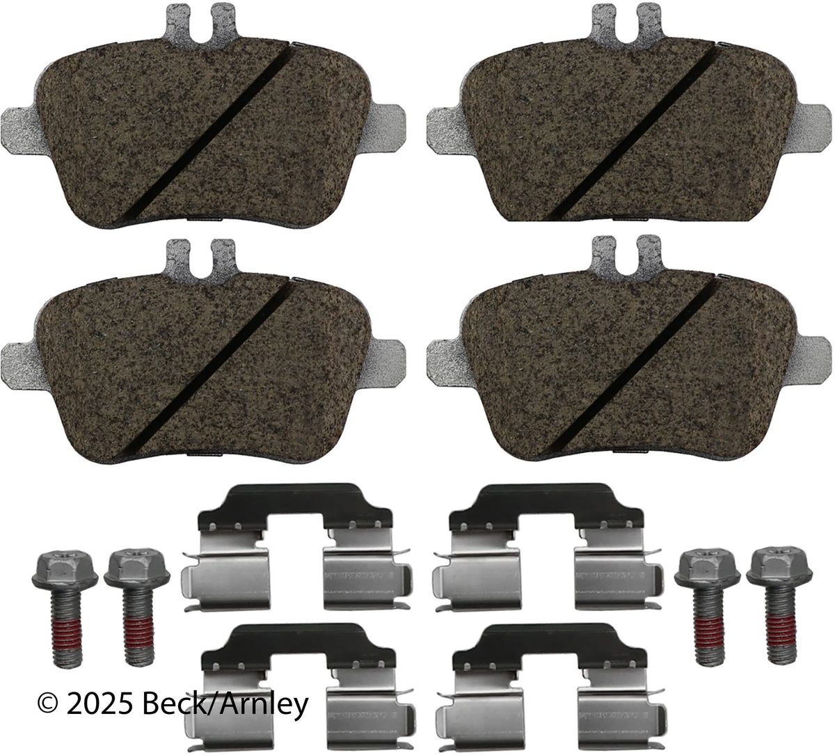 Beck/Arnley 085-7033 2017-2020 Mercedes-Benz SLC300 Disc Brake Pad Set
