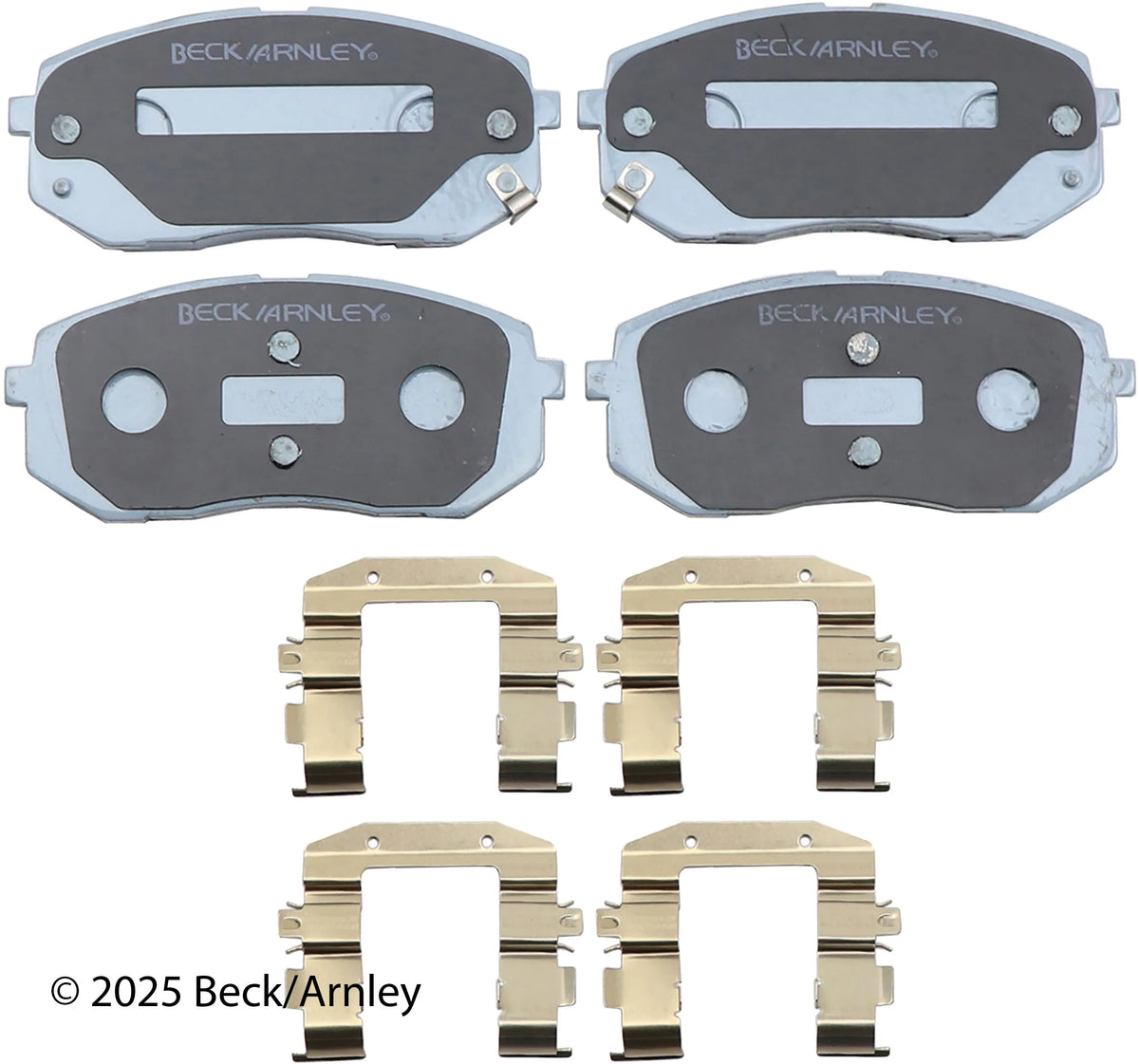Beck/Arnley 085-7048 2021-2025 Kia Seltos Disc Brake Pad Set