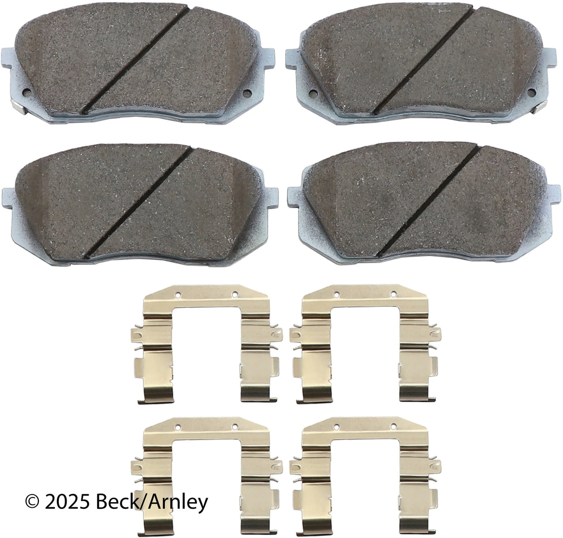Beck/Arnley 085-7048 2021-2025 Kia Seltos Disc Brake Pad Set