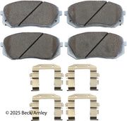 Beck/Arnley 085-7048 2021-2025 Kia Seltos Disc Brake Pad Set