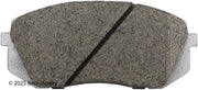 Beck/Arnley 085-7050 2019-2023 Hyundai Kona Electric Disc Brake Pad Set