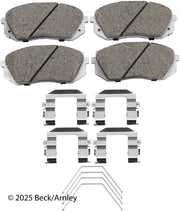Beck/Arnley 085-7050 2019-2023 Hyundai Kona Electric Disc Brake Pad Set