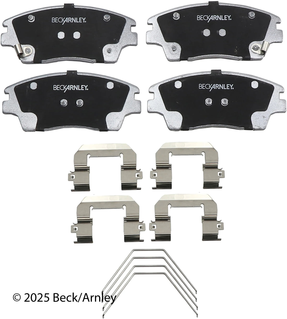 Beck/Arnley 085-7051 2017-2022 Kia Sportage Disc Brake Pad Set
