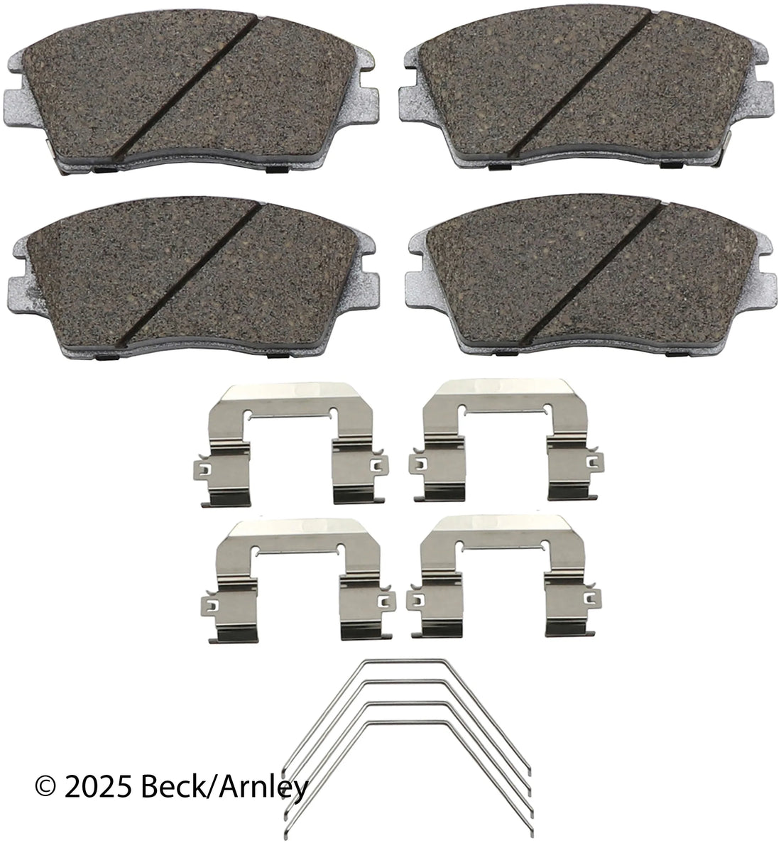 Beck/Arnley 085-7051 2017-2022 Kia Sportage Disc Brake Pad Set