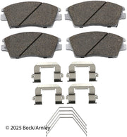 Beck/Arnley 085-7051 2017-2022 Kia Sportage Disc Brake Pad Set