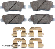 Beck/Arnley 085-7052 2017-2022 Kia Sportage Disc Brake Pad Set