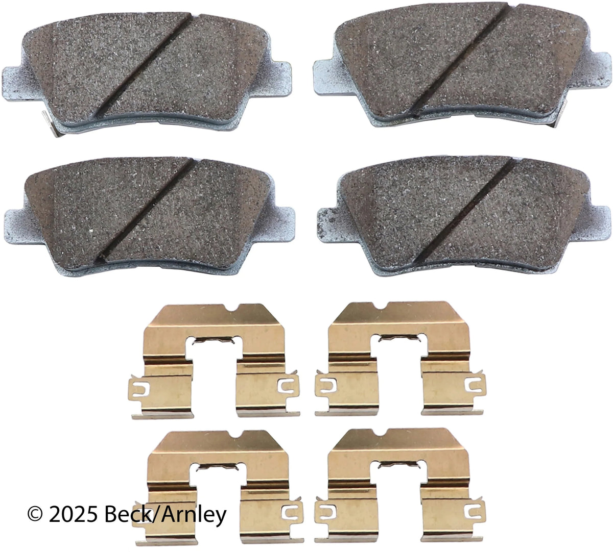 Beck/Arnley 085-7052 2017-2022 Kia Sportage Disc Brake Pad Set