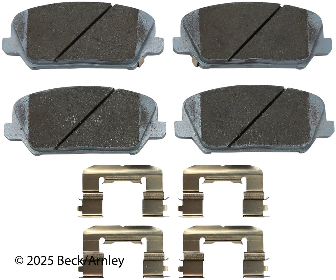Beck/Arnley 085-7053 2014-2016 Kia Forte Koup Disc Brake Pad Set