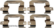 Beck/Arnley 085-7054 2016-2021 Hyundai Veloster Disc Brake Pad Set