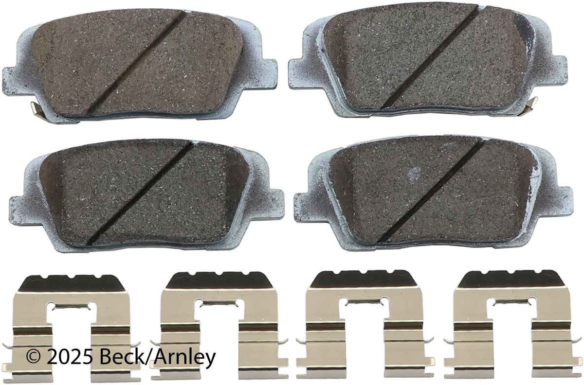 Beck/Arnley 085-7055 2016-2020 Kia Sorento Disc Brake Pad Set