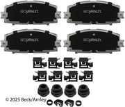Beck/Arnley 085-7056 2010-2022 Toyota Prius Disc Brake Pad Set