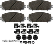 Beck/Arnley 085-7056 2010-2022 Toyota Prius Disc Brake Pad Set