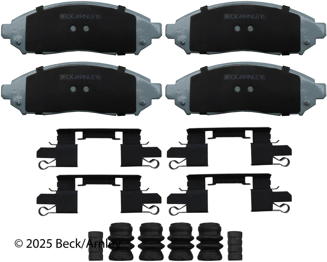 Beck/Arnley 085-7057 2016-2026 Nissan Frontier Disc Brake Pad Set