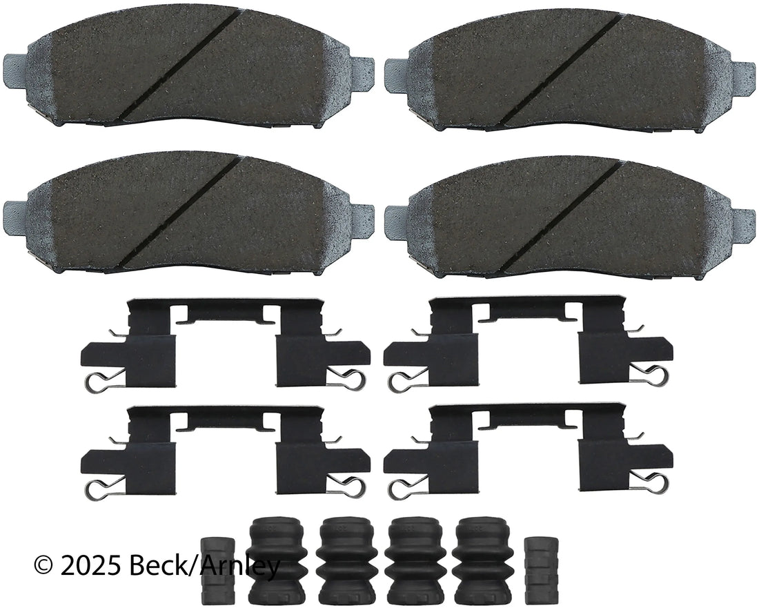Beck/Arnley 085-7057 2016-2026 Nissan Frontier Disc Brake Pad Set