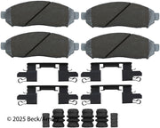 Beck/Arnley 085-7057 2016-2026 Nissan Frontier Disc Brake Pad Set