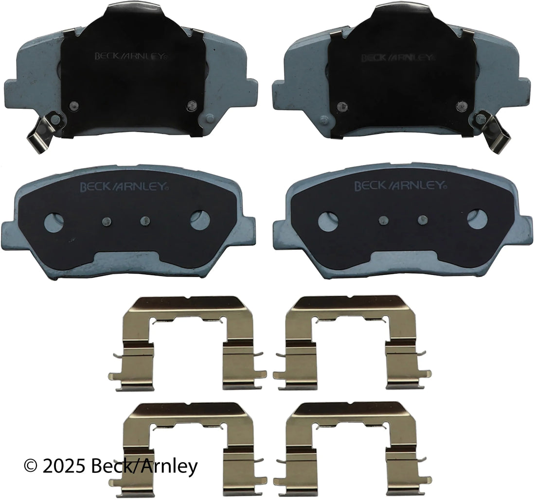 Beck/Arnley 085-7058 2013-2016 Hyundai Santa Fe Sport Disc Brake Pad Set