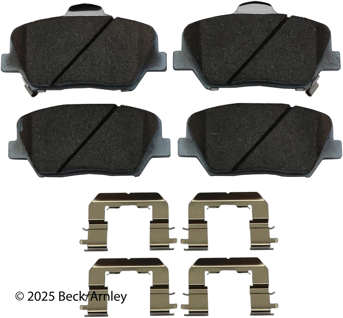 Beck/Arnley 085-7058 2013-2016 Hyundai Santa Fe Sport Disc Brake Pad Set
