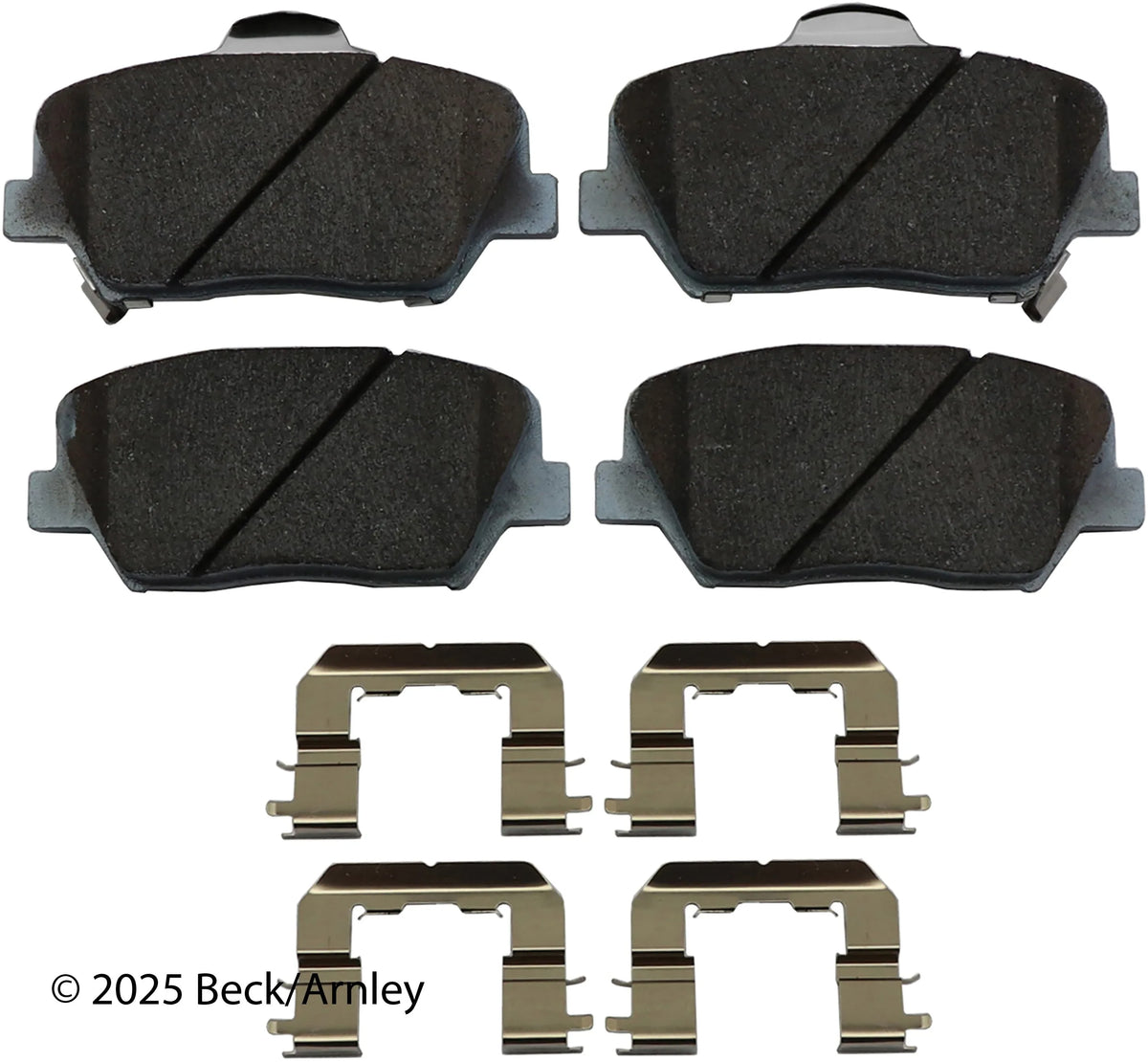 Beck/Arnley 085-7058 2013-2016 Hyundai Santa Fe Sport Disc Brake Pad Set