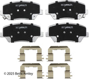 Beck/Arnley 085-7059 2016-2020 Kia Sorento Disc Brake Pad Set