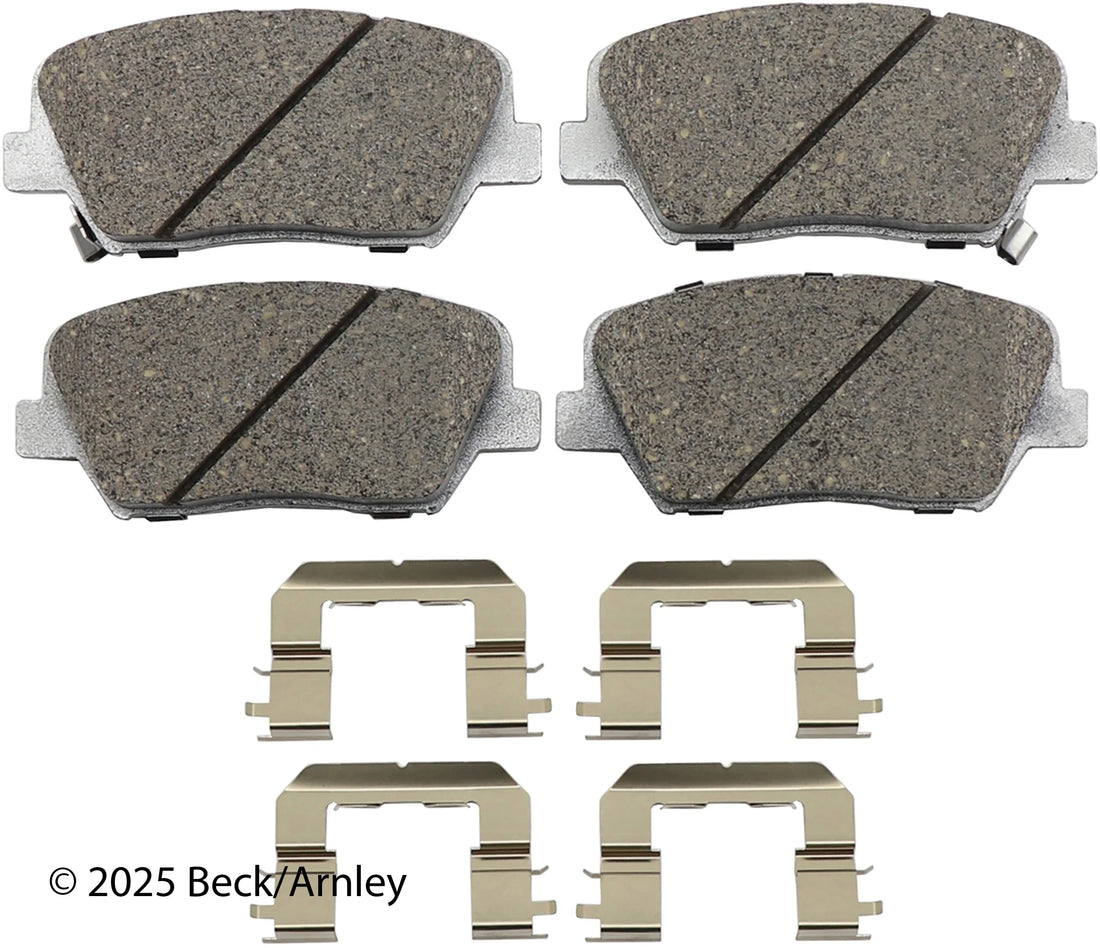 Beck/Arnley 085-7059 2016-2020 Kia Sorento Disc Brake Pad Set