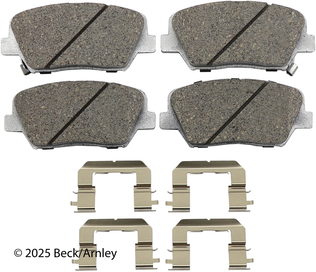 Beck/Arnley 085-7059 2016-2020 Kia Sorento Disc Brake Pad Set