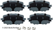 Beck/Arnley 085-7062 2016-2026 Mazda MX-5 Miata Disc Brake Pad Set