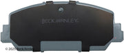 Beck/Arnley 085-7063 2016-2018 Acura ILX Disc Brake Pad Set