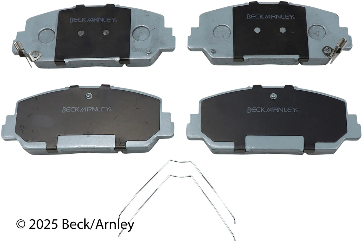 Beck/Arnley 085-7063 2016-2018 Acura ILX Disc Brake Pad Set