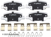 Beck/Arnley 085-7064 2017-2026 Honda CR-V Disc Brake Pad Set