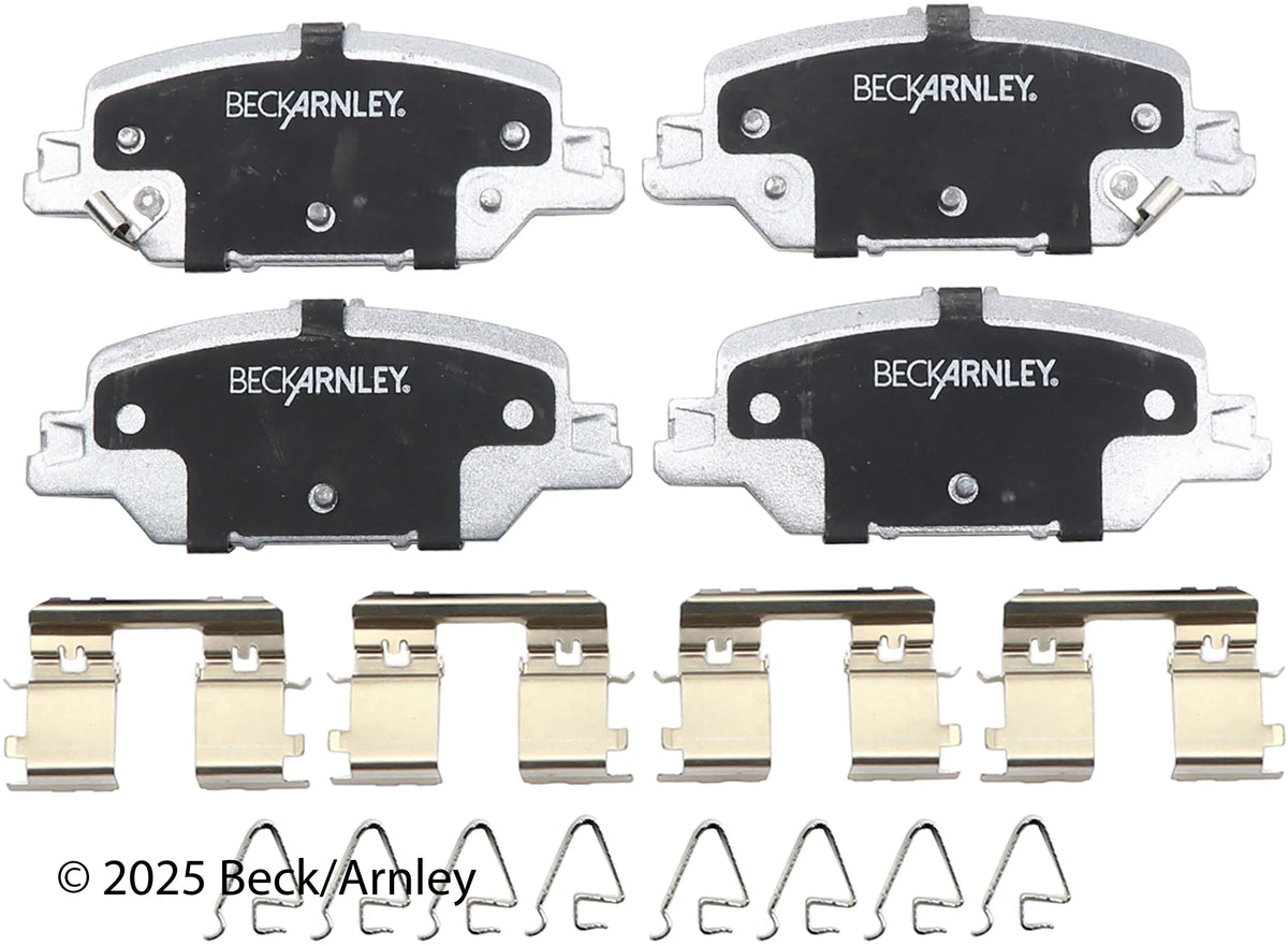 Beck/Arnley 085-7064 2017-2026 Honda CR-V Disc Brake Pad Set