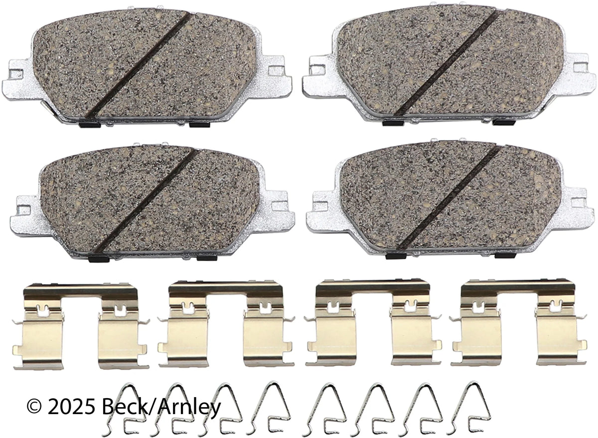 Beck/Arnley 085-7064 2017-2026 Honda CR-V Disc Brake Pad Set