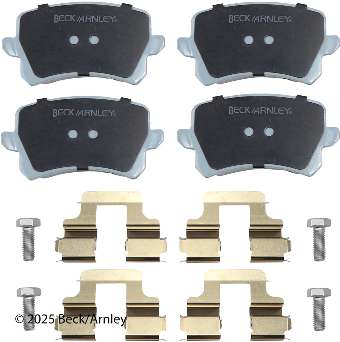Beck/Arnley 085-7067 2017-2018 Volkswagen Tiguan Limited Disc Brake Pad Set