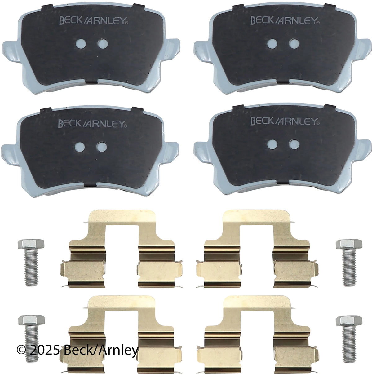 Beck/Arnley 085-7067 2017-2018 Volkswagen Tiguan Limited Disc Brake Pad Set