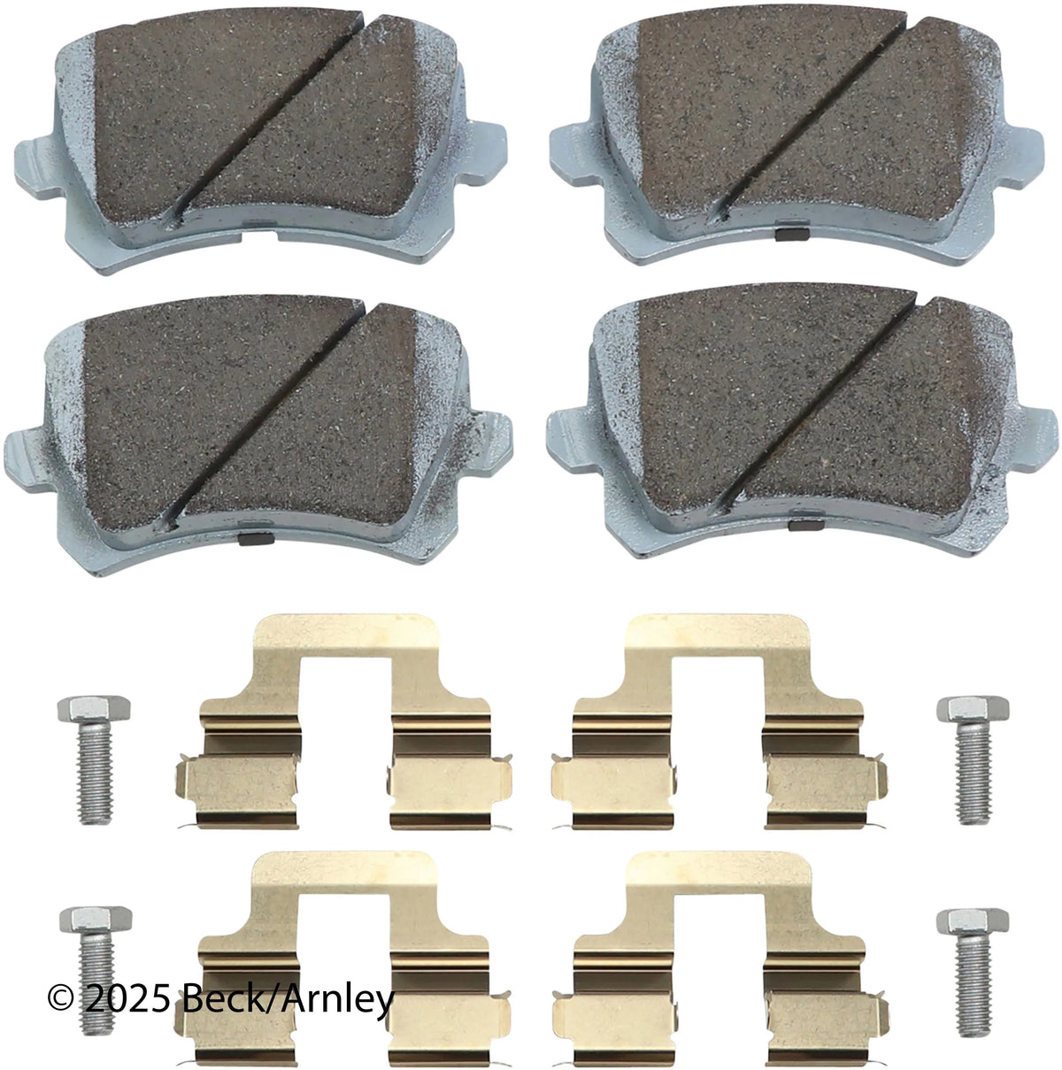 Beck/Arnley 085-7067 2017-2018 Volkswagen Tiguan Limited Disc Brake Pad Set