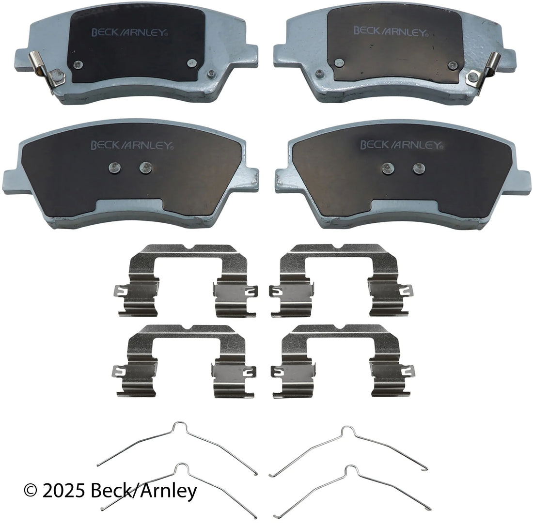 Beck/Arnley 085-7072 2017-2025 Kia Niro Disc Brake Pad Set