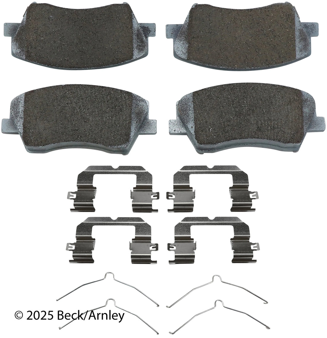 Beck/Arnley 085-7072 2017-2025 Kia Niro Disc Brake Pad Set