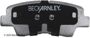 Beck/Arnley 085-7073 2020-2025 Hyundai Venue Disc Brake Pad Set