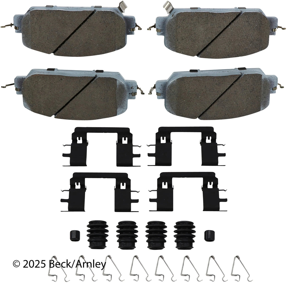 Beck/Arnley 085-7076A 2017-2026 Honda CR-V Disc Brake Pad Set