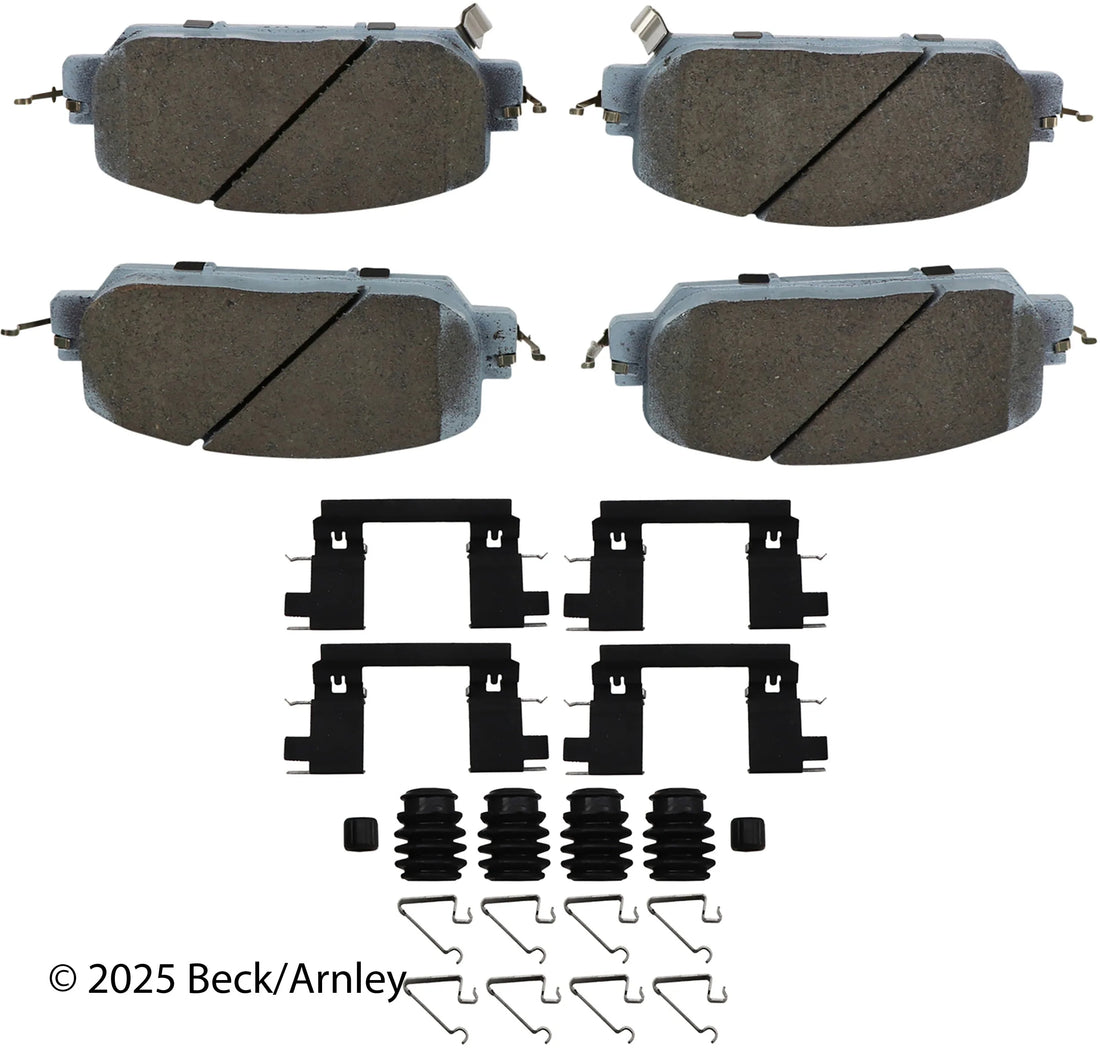 Beck/Arnley 085-7076B 2017-2021 Honda Clarity Disc Brake Pad Set