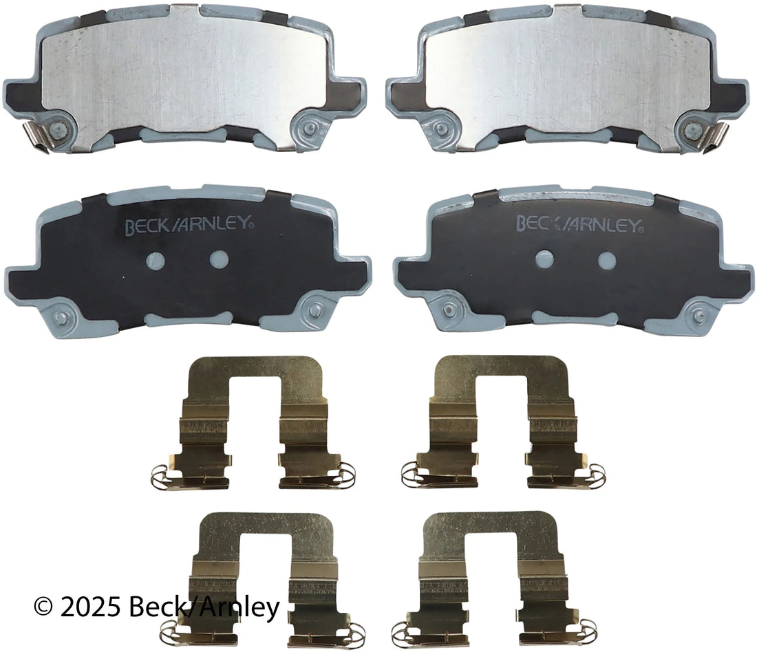 Beck/Arnley 085-7078 2018-2026 Honda Odyssey Disc Brake Pad Set