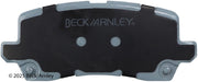 Beck/Arnley 085-7078 2018-2026 Honda Odyssey Disc Brake Pad Set