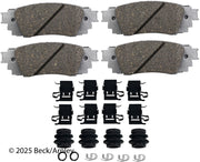 Beck/Arnley 085-7079 2018-2026 Toyota Camry Disc Brake Pad Set