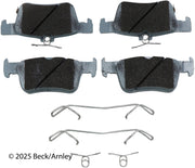 Beck/Arnley 085-7080 2017-2026 Honda Civic Disc Brake Pad Set